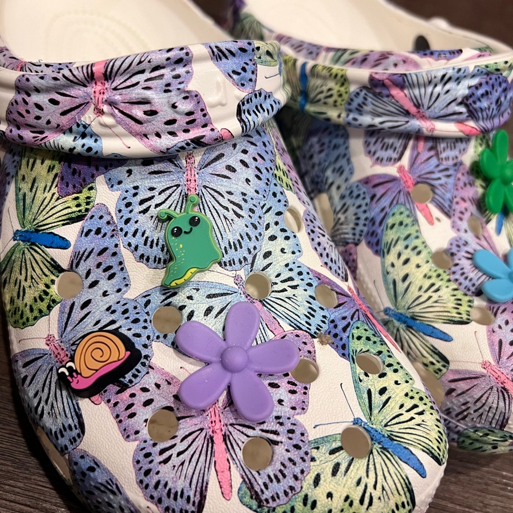 Butterfly Crocs